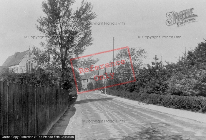 Photo of Poole, Parkstone, Church Crescent 1898