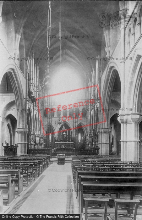 Photo of Poole, Parkstone Church Interior 1898