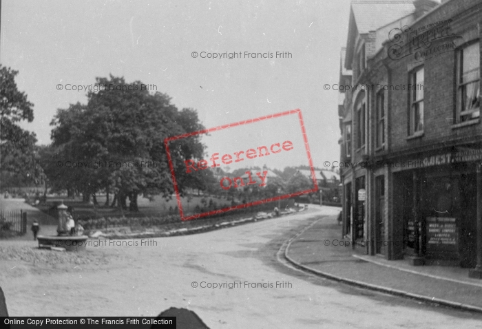 Photo of Poole, Parkstone, Entrance To Park 1890