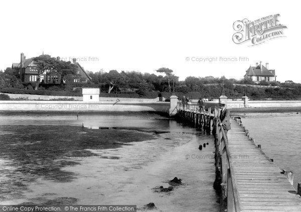 Photo of Poole, Parkstone On Sea From The Pier 1900