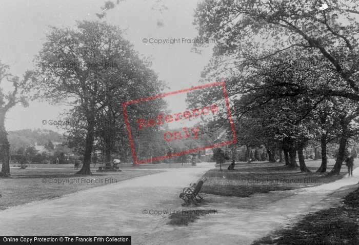 Photo of Poole, Parkstone Park 1898