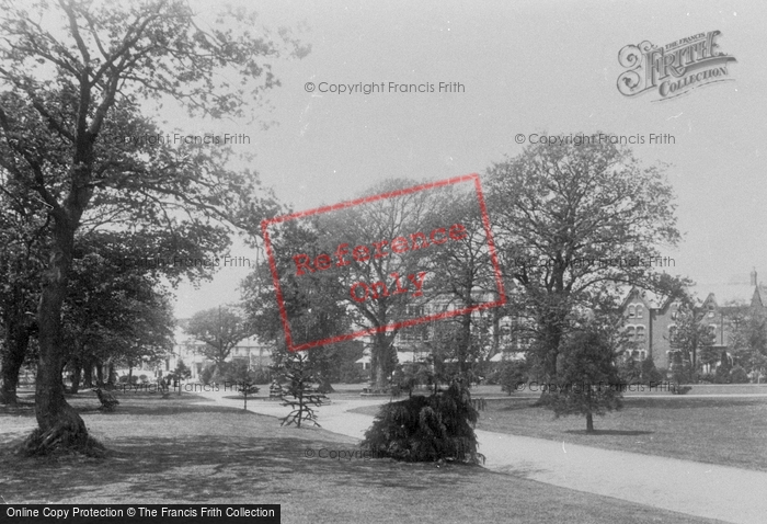 Photo of Poole, Parkstone Park 1898