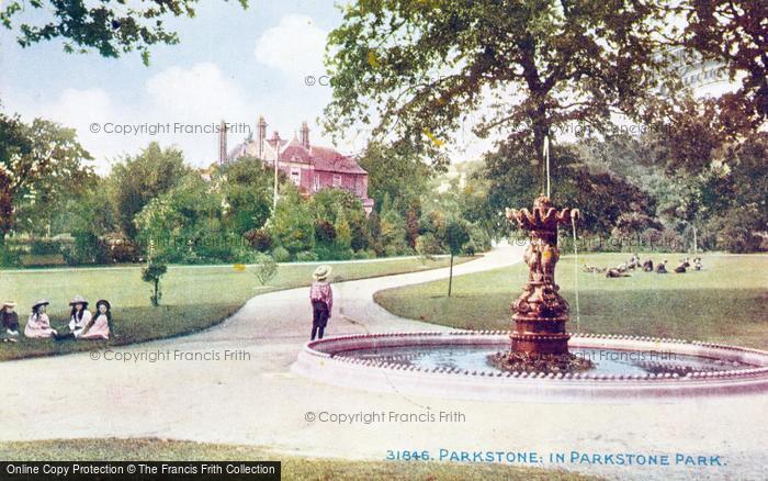 Photo of Poole, Parkstone Park c.1900