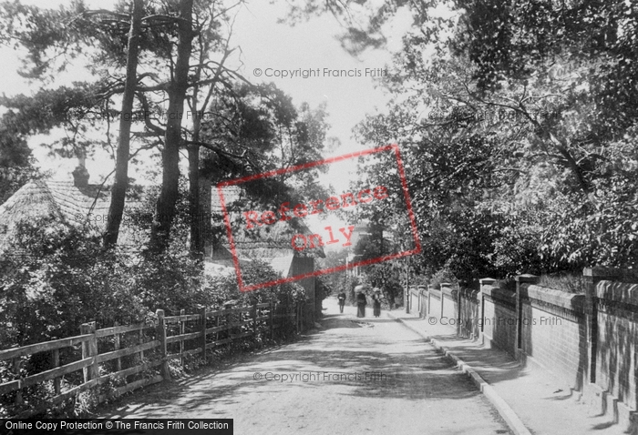 Photo of Poole, Parkstone, Station Road 1898