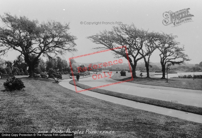 Photo of Poole, People's Park 1898