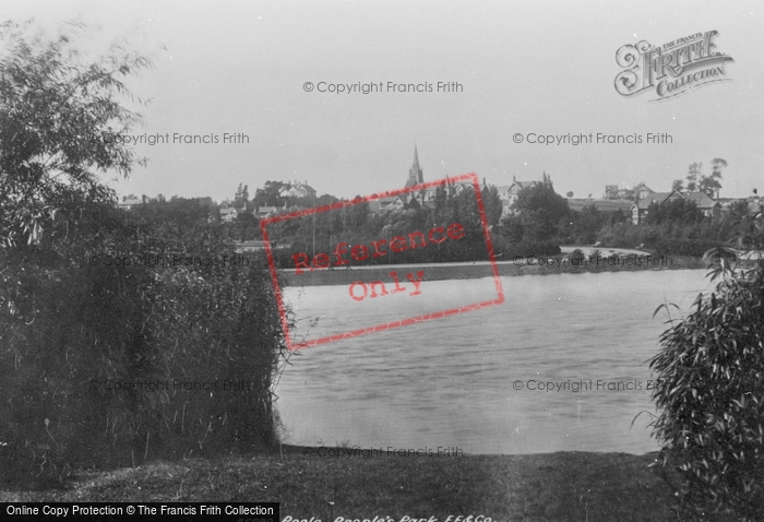 Photo of Poole, People's Park 1900