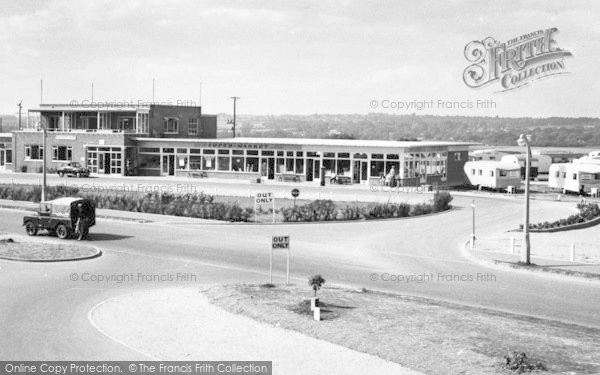 Photo of Poole, Restaurant, Club And Supermarket, Rockley Sands c.1960