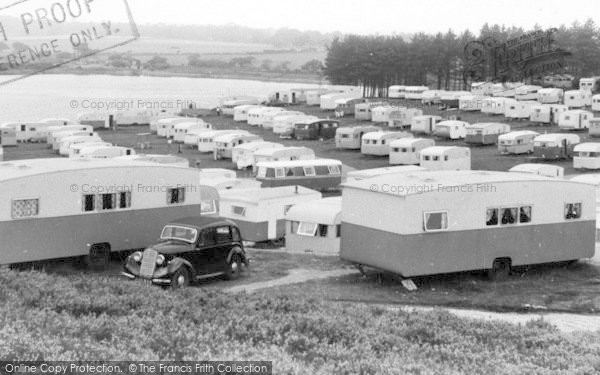 Photo of Poole, Riviera, Over Looking Bay Hollow, Rockley Sands c.1955