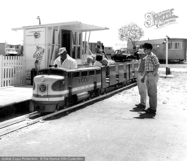 Photo of Poole, Riviera, Rockley Sands, Miniature Railway c.1965