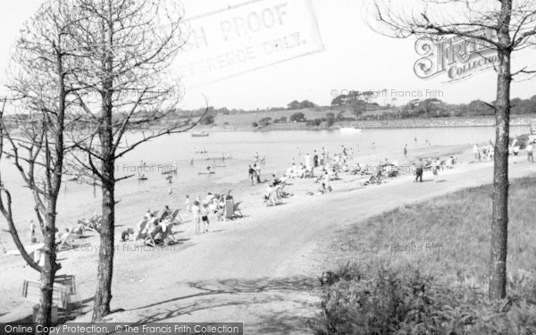Photo of Poole, Riviera, The Beach Approach, Rockley Sands c.1960