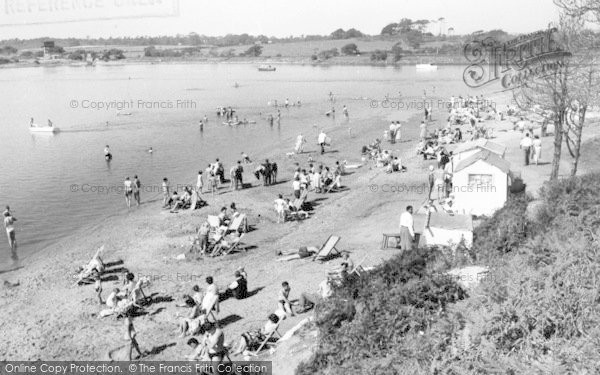 Photo of Poole, Riviera, The Beach, Rockley Sands c.1960