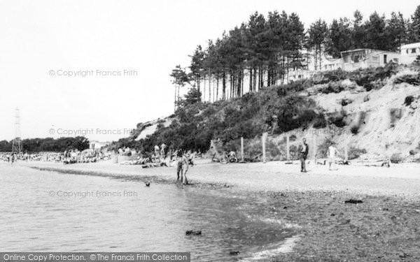 Photo of Poole, Riviera, The Cliffs, Rockley Sands c.1965