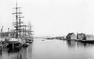 Ships At The Quay c.1880, Poole
