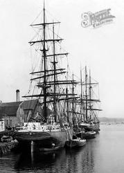 Ships At The Quay c.1880, Poole