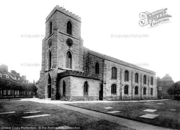 Photo of Poole, St James' Church 1908