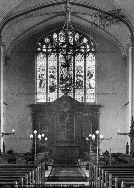 Photo of Poole, St James's Church, Chancel 1908