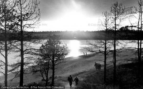 Photo of Poole, Sunset At Rockley Sands c.1960