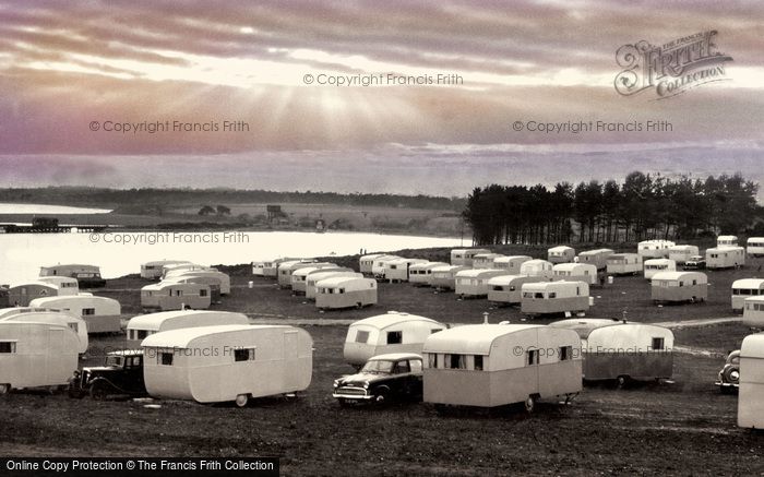 Photo of Poole, Sunset On Bay Hollow, Rockley Sands c.1960