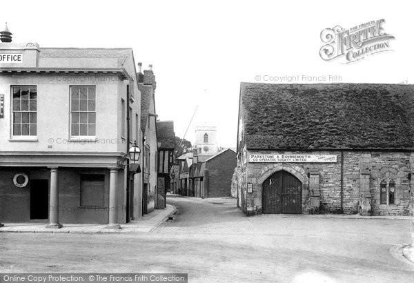 Photo of Poole, Thames Street And St James' Church 1908