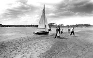 The Beach, Rockley Sands c.1960, Poole