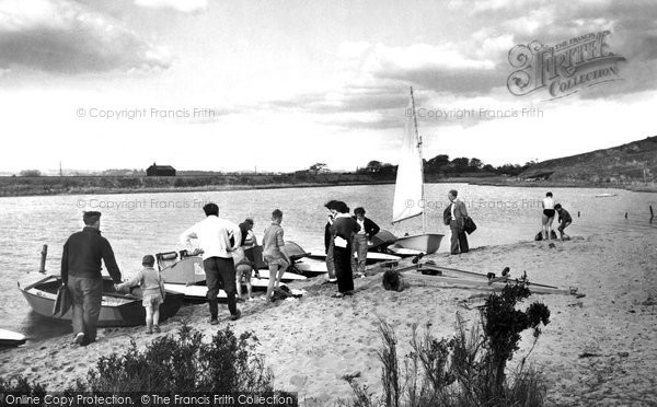 Photo of Poole, The Boating Centre, Rockley Sands c.1960
