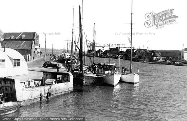 Photo of Poole, The Harbour c.1950