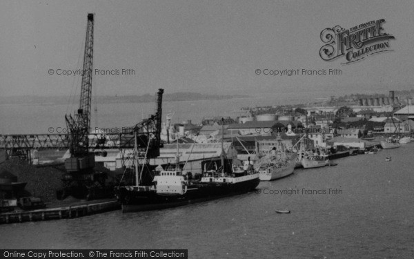 Photo of Poole, The Harbour, Ships And Boats c.1955