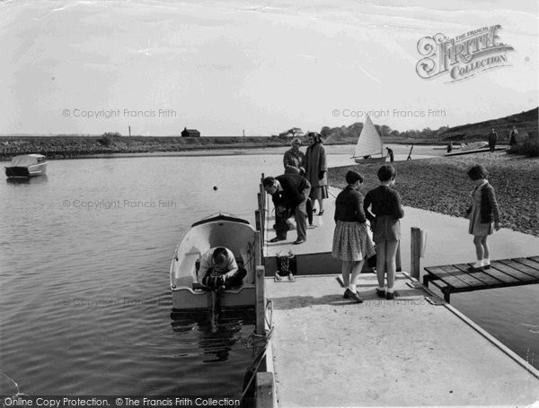 Photo of Poole, The Landing Stage, Rockley Sands c.1960