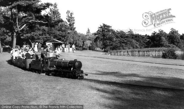 Photo of Poole, The Miniature Railway, Poole Park c.1965