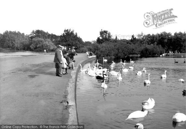 Photo of Poole, The Park Lake 1931
