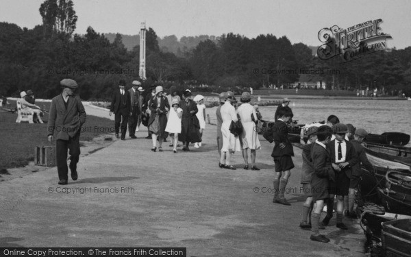 Photo of Poole, The Park, People 1931