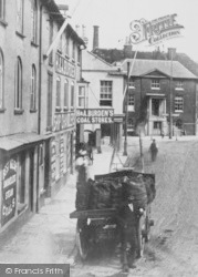 The Quay,  Coal Stores And A Coalman 1908, Poole
