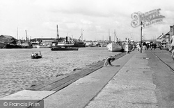 The Quayside c.1955, Poole