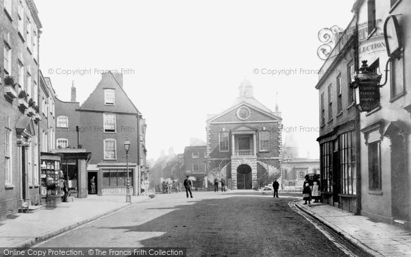 Photo of Poole, The Town Hall 1887