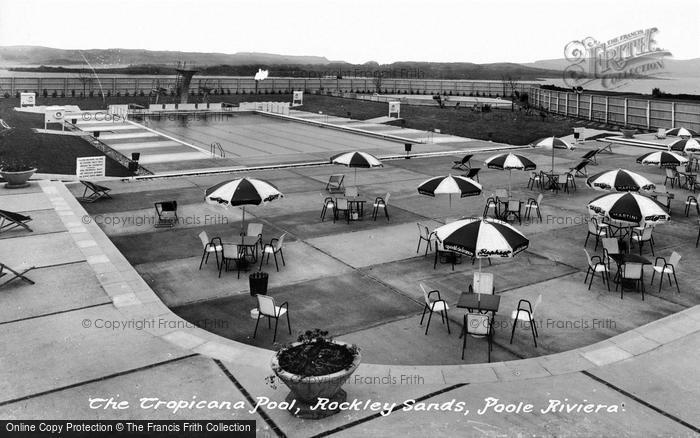 Photo of Poole, The Tropicana Pool, Rockley Sands c.1965