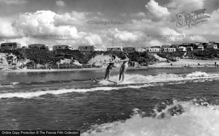 Photo of Poole, Water Skiing At Rockley Sands c.1960