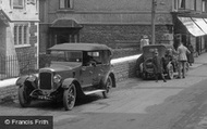 Cars In The High Street 1927, Porlock