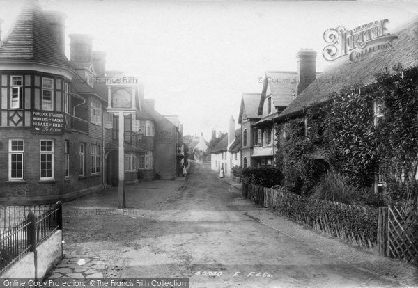 Photo of Porlock, Castle Hotel 1897