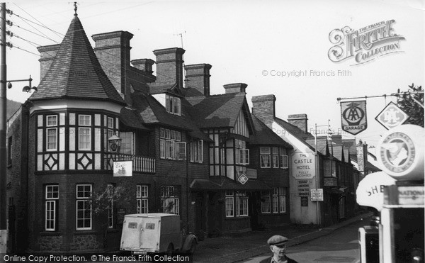 Photo of Porlock, Castle Hotel c.1955