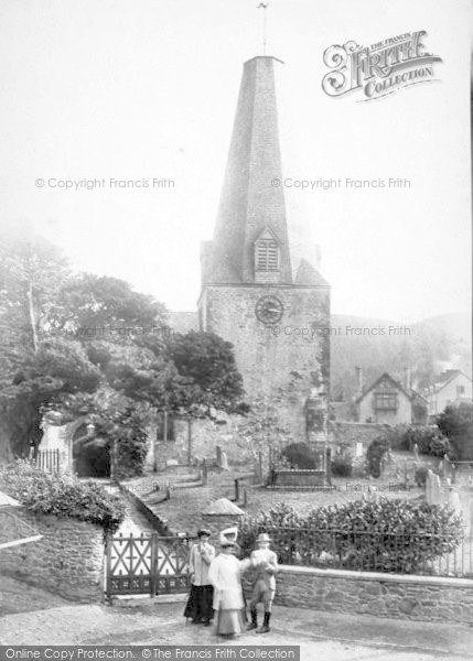 Photo of Porlock, Church 1907