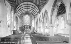 Church Interior 1892, Porlock