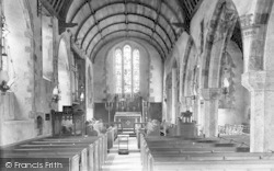 Church Interior 1907, Porlock