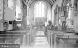 Church Interior c.1955, Porlock