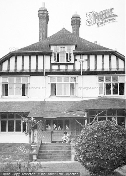 Photo of Porlock, Doverhay Place Cha Guest House c.1955