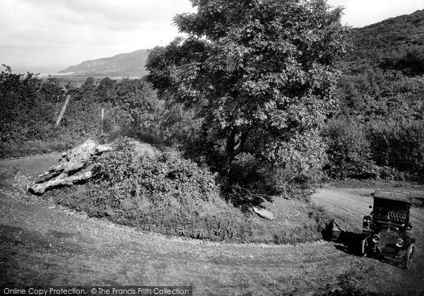 Photo of Porlock, Foot Of Porlock Hill 1923