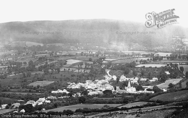 Photo of Porlock, From Top Of Hill c.1871