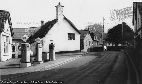 Photo of Porlock, Garage c.1965