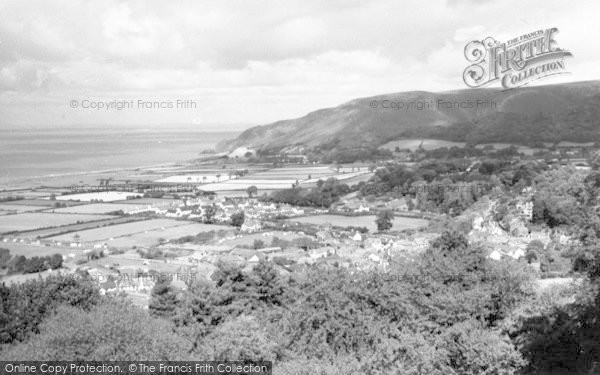 Photo of Porlock, General View c.1960