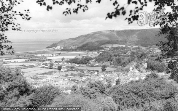 Photo of Porlock, General View c.1960