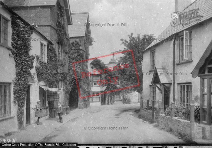 Photo of Porlock, High Street 1919